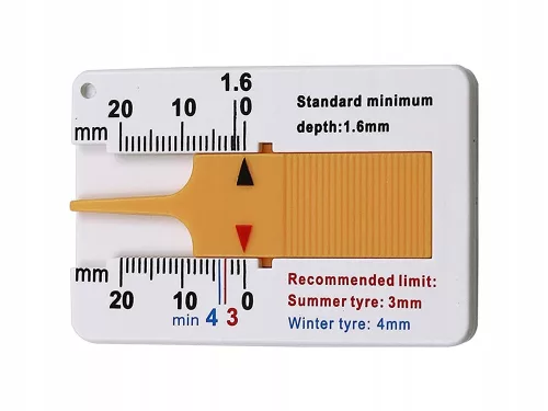 Abroncs profilmélység mérő - 6,5x4,2cm