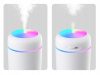 Újratölthető aroma diffúzor RGB világítással - fehér