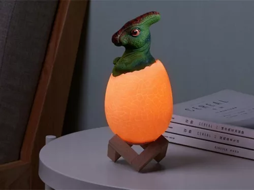Dínós éjjeli lámpa - Parasaurolophus