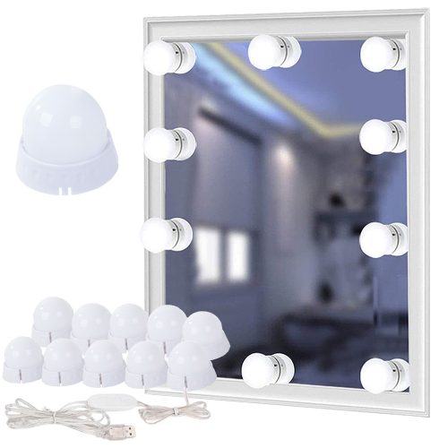 Tapadókorongos LED lámpa füzér - 10db