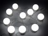 Tapadókorongos LED lámpa füzér - 10db