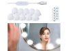 Tapadókorongos LED lámpa füzér - 10db