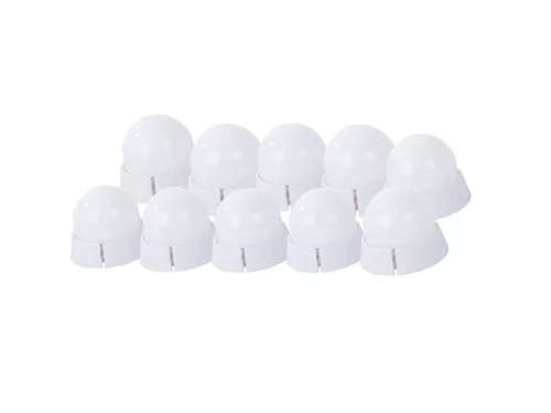Tapadókorongos LED lámpa füzér - 10db