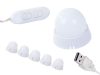 Tapadókorongos LED lámpa füzér - 10db