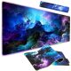 Háttérvilágítású gamer egérpad, nebula - 90x40cm