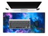 Háttérvilágítású gamer egérpad, nebula - 90x40cm