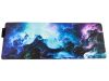 Háttérvilágítású gamer egérpad, nebula - 90x40cm