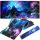 Háttérvilágítású gamer egérpad, nebula - 80x30cm