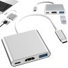 USB-C adapter, HDMI/USB 3.0/USB-C - 1x5x6cm