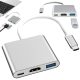 USB-C adapter, HDMI/USB 3.0/USB-C - 1x5x6cm