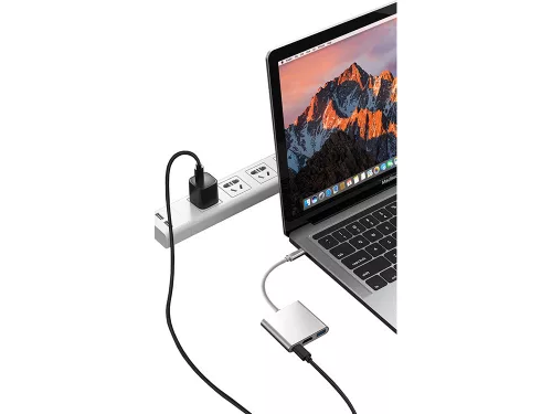 USB-C adapter, HDMI/USB 3.0/USB-C - 1x5x6cm