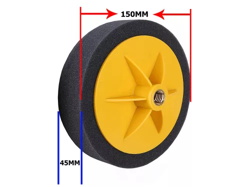 Polírozó kerekek 3db - 15cm