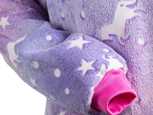 Nagy világítós pulóver - Lila