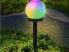 Napelemes kerti lámpa RGB - 4db
