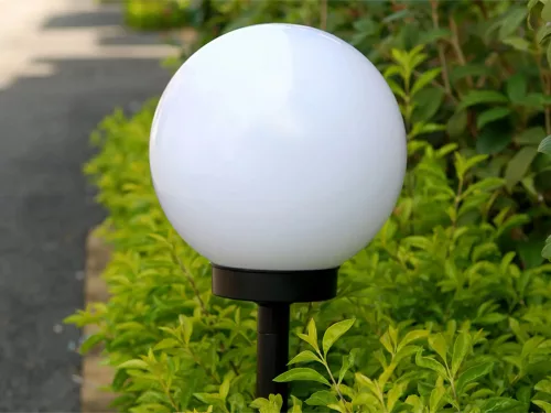 Napelemes kerti lámpa RGB - 4db