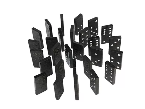 Fa domino dobozban - 28db