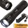 Taktikai UV LED zseblámpa