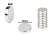 Neodímium mágnes 10mmx2mm - 10db