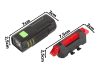 Újratölthető LED kerékpárlámpa készlet - USB