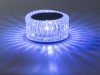 Kristály utánzat RGB akkumulátoros lámpa távirányítóval - 6cm