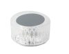 Kristály utánzat RGB akkumulátoros lámpa távirányítóval - 6cm