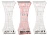 Kristály utánzat RGB akkumulátoros lámpa távirányítóval - 18cm