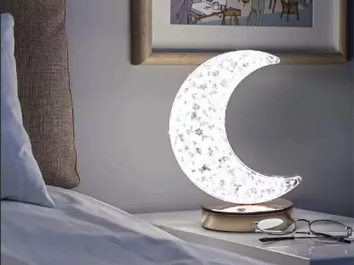 Éjjeli RGB akkumulátoros lámpa - hold