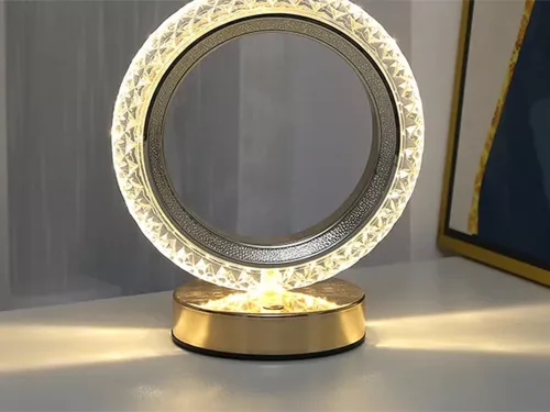 Éjjeli RGB akkumulátoros lámpa - gyűrű