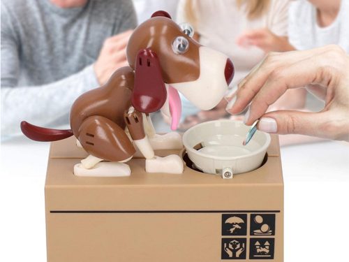 Interaktív kutyás persely