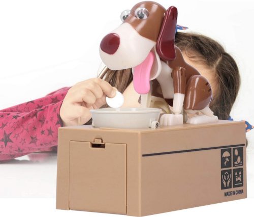 Interaktív kutyás persely