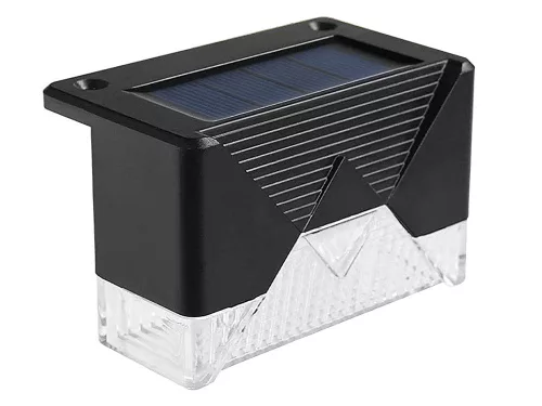 Napelemes LED kerti lámpa lépcsőre teraszra vagy kerítésre - 4db