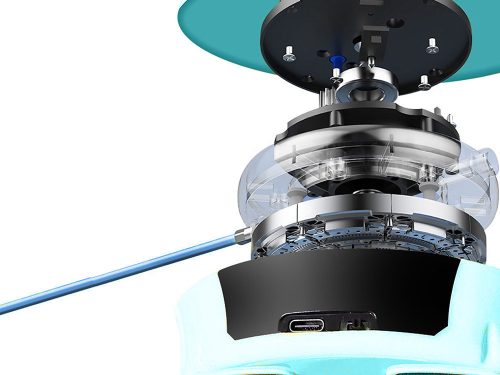 Interaktív ugrálókötél távirányítóval - kék