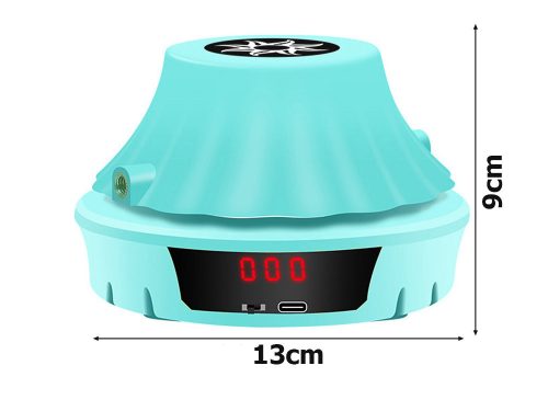 Interaktív ugrálókötél távirányítóval - kék