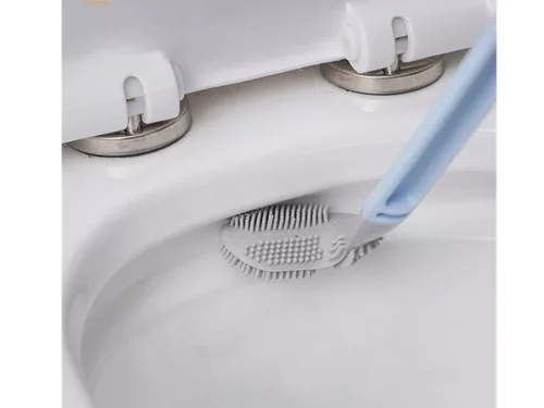 Szilikon WC kefe - kék