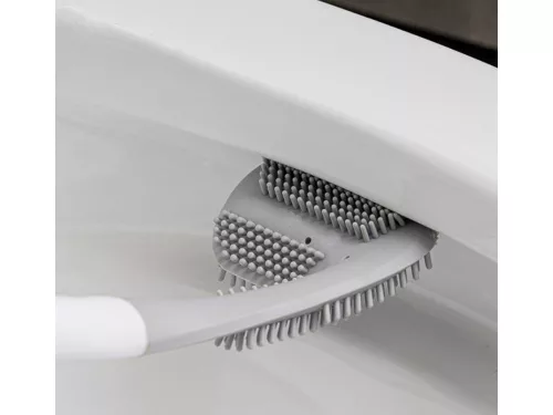 Szilikon WC kefe - fehér