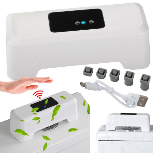 Érintésmentes WC öblítő USB töltéssel