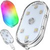 Autó beltéri akkumulátoros RGB LED lámpa