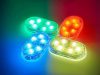 Autó beltéri akkumulátoros RGB LED lámpa