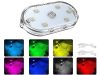 Autó beltéri akkumulátoros RGB LED lámpa
