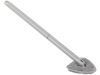 Lapos szilikon WC kefe tartállyal - 33cm