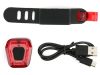 Hátsó akkumulátoros kerékpár lámpa - USB