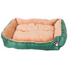 Kisállat ágy 60x50x12cm - zöld