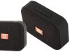 Vezeték nélküli Bluetooth hangszóró 11x8x4cm - fekete