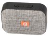 Vezeték nélküli Bluetooth hangszóró 11x8x4cm - szürke
