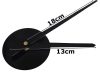 Falióra 3d matrica 130cm - fekete