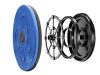 Fitnessz twister 24,5cm - kék