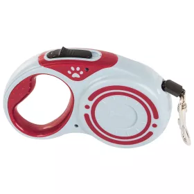 Automata póráz 15kg - piros/szürke