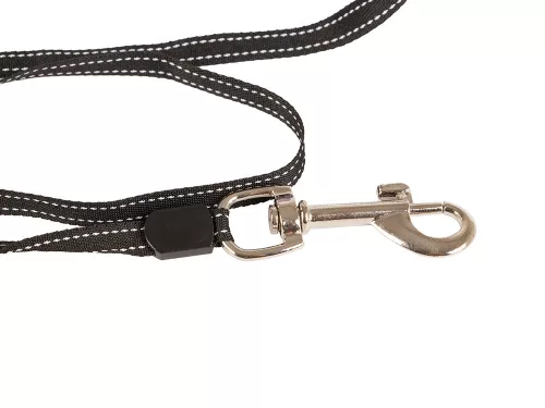 Automata póráz 15kg - piros/szürke