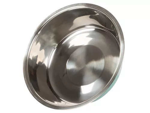 Rozsdamentes acél kisállat tál 400ml - zöld