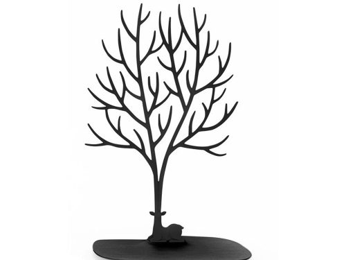 Fa alakú ékszertartó - fekete